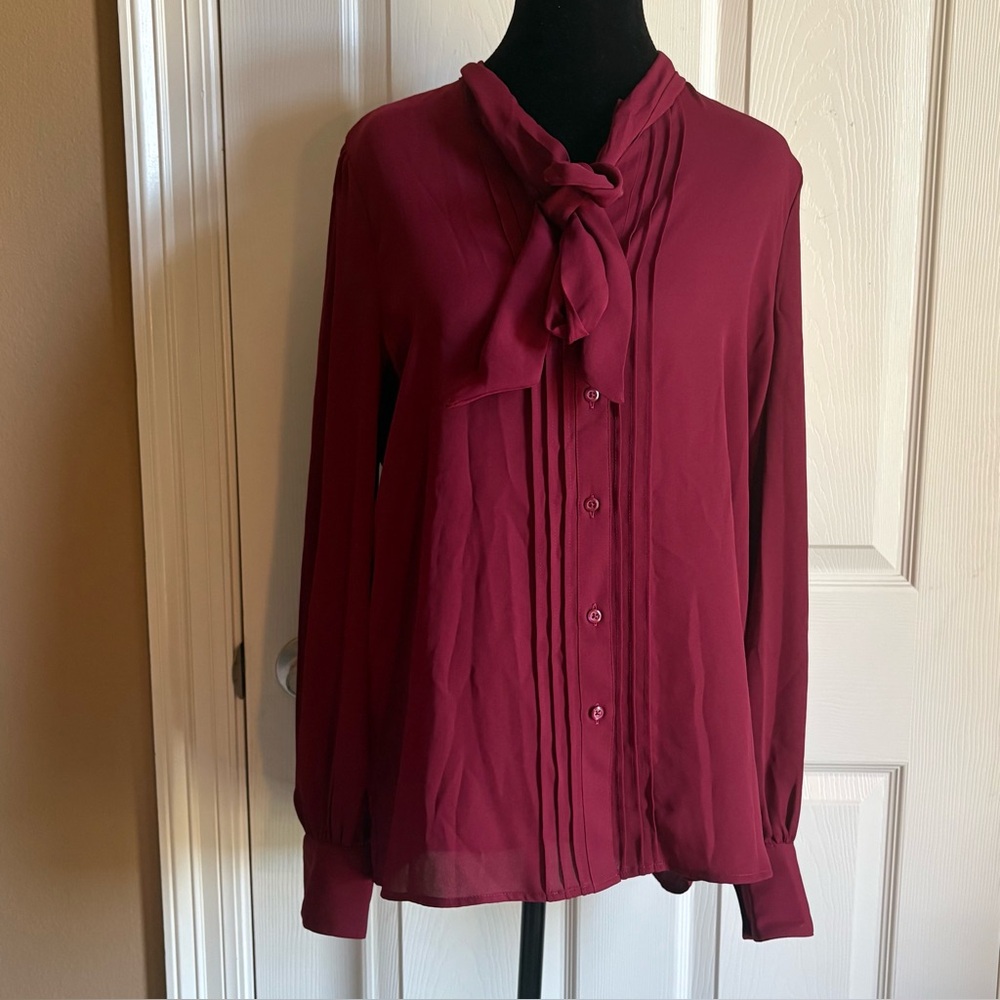 EXPRESS Tie Blouse